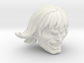 He-Keldor / He-Skeletor head for Motu O in White Natural Versatile Plastic