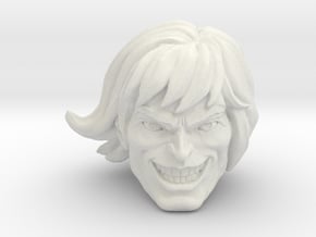 He-Keldor / He-Skeletor head for motu Masterverse in White Natural Versatile Plastic