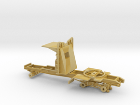 1/64th Heavy Log Truck Frame and cab Guard in Tan Fine Detail Plastic