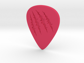 guitar pick_Shredded in Pink Processed Versatile Plastic