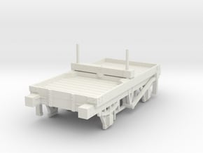 o-87-met-railway-timber-rail-wagon-early in White Natural Versatile Plastic