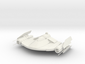 Republic D-wing in White Natural Versatile Plastic