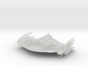 Republic D-wing in Clear Ultra Fine Detail Plastic