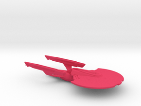 1/2500 USS Ranger in Pink Smooth Versatile Plastic