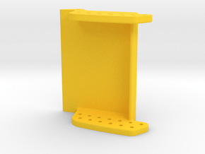 DEMENTOR V2 FRONT TRAY  in Yellow Smooth Versatile Plastic
