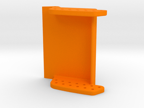 DEMENTOR V2 FRONT TRAY  in Orange Smooth Versatile Plastic