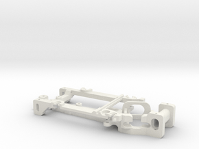 Slottolution Racing Chassis BRM VW Scirocco in White Natural Versatile Plastic
