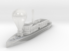 1/600 CSS Teaser with Observation Balloon in Clear Ultra Fine Detail Plastic