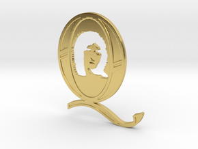 Brian May in Polished Brass