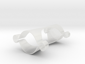 toothbrush holder in Clear Ultra Fine Detail Plastic