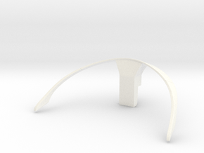 Star Trek - TNG Bridge Tactical Arch in White Processed Versatile Plastic