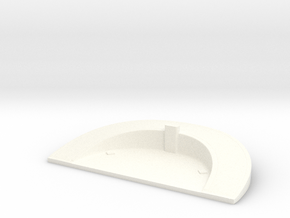 Star Trek - TNG Bridge Base Upper in White Processed Versatile Plastic