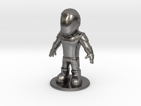 Starman Figurine in Processed Stainless Steel 316L (BJT): Small