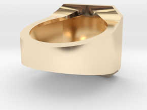 Extra large band All sizes, multisize in 9K Yellow Gold : 12 / 66.5