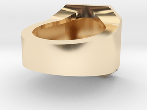 Extra large band All sizes, multisize in 14K Yellow Gold: 6 / 51.5