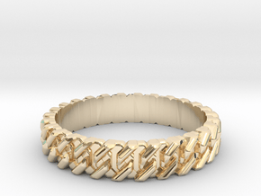 Cuban Link Ring All sizes, Multisize in 9K Yellow Gold : 13 / 69