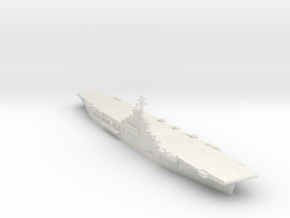 HMS Indomitable carrier 1948 1:700 in White Natural Versatile Plastic