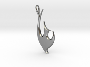 Dove - 2 in Polished Silver