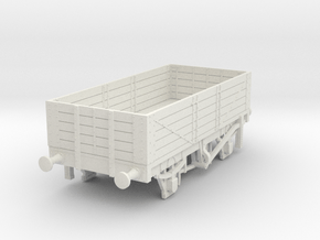 o-76-met-railway-high-sided-open-goods-wagon-1 in White Natural Versatile Plastic