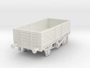 o-87-met-railway-high-sided-open-goods-wagon-1 in White Natural Versatile Plastic