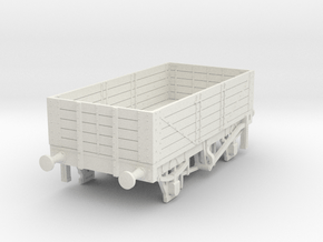 o-76-met-railway-high-sided-open-goods-wagon-2 in White Natural Versatile Plastic