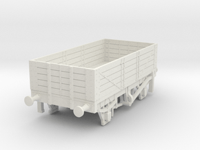 o-87-met-railway-high-sided-open-goods-wagon-2 in White Natural Versatile Plastic