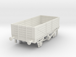 o-76-met-railway-high-sided-open-goods-wagon-3 in White Natural Versatile Plastic