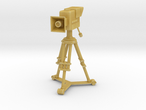Printle Thing Television Camera - 1/72 in Tan Fine Detail Plastic