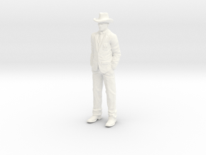Smokey and the Bandit - Junior - 1.24 in White Processed Versatile Plastic