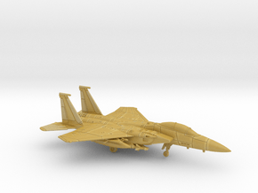 F-15E Strike Eagle (Loaded) in Tan Fine Detail Plastic: 1:200