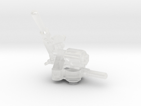Westinghouse S-3 Straight Air Valve  in Clear Ultra Fine Detail Plastic