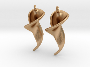 Dancing earrings in Natural Bronze: Small