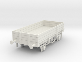 o-43-met-railway-low-sided-open-goods-wagon-1 in White Natural Versatile Plastic