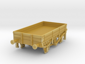 o-100-met-railway-6t-ballast-wagon-1 in Tan Fine Detail Plastic