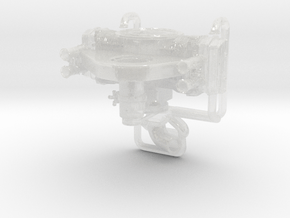 VW 1/24 engine weber in Clear Ultra Fine Detail Plastic
