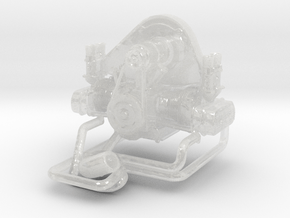 VW engine 1/16 weber in Clear Ultra Fine Detail Plastic