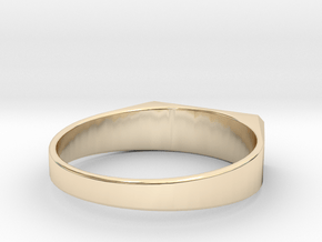 ring for engraving All sizes, multisize in 9K Yellow Gold : 12 / 66.5