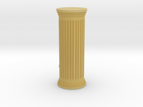 saeulentank_500_Liter column tank in Tan Fine Detail Plastic: 1:87 - HO