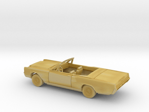 1/160 1969 Lincoln Continental OpenConvertible Kit in Tan Fine Detail Plastic