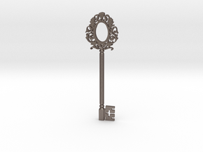 Key in Polished Bronzed-Silver Steel