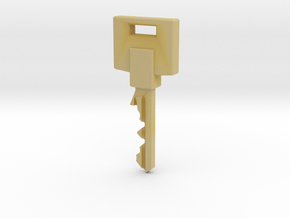 RE2 Remake Sewers Key Pt1 in Tan Fine Detail Plastic