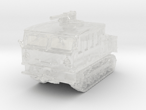 M5A1 HST (covered) 1/144 in Clear Ultra Fine Detail Plastic