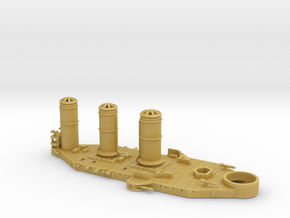 1/600 HMS Tiger (1916) Superstructure in Tan Fine Detail Plastic