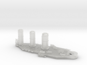 1/600 HMS Tiger (1916) Superstructure in Clear Ultra Fine Detail Plastic