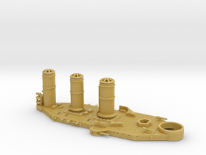 1/700 HMS Tiger (1916) Superstructure in Tan Fine Detail Plastic