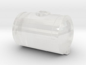 1/64 Scale 110 Gallon Tank in Clear Ultra Fine Detail Plastic
