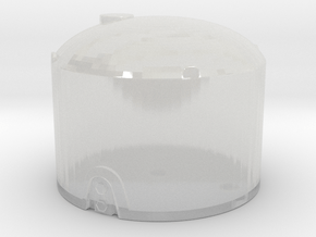1/64 Scale 1500 Gallon Tank in Clear Ultra Fine Detail Plastic
