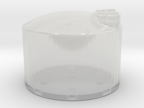 1/64 Scale 1550 Gallon Fertilizer Tank in Clear Ultra Fine Detail Plastic