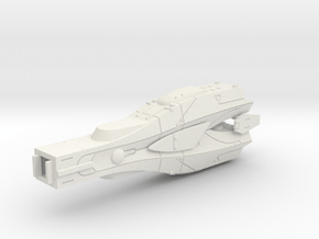 LOGH Imperial Destroyer(Hameln2) 1:2000 (Part 2/2) in White Natural Versatile Plastic