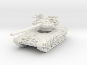 T-72AV TURMS-T 1/144 in White Natural Versatile Plastic